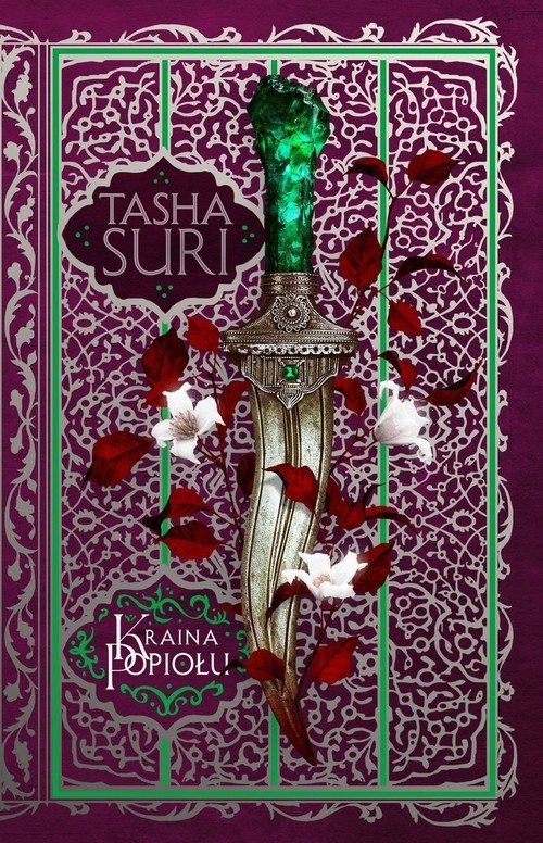 okładka Kraina popiołu Cykl Kroniki Ambhy Tom 2 książka | Tasha Suri