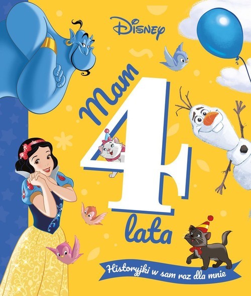 okładka Mam 4 lata Disney Historyjki w sam raz dla mnie książka