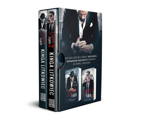 okładka Miasto mafii / Miasto mafii 2 Pakiet książka | Kinga Litkowiec