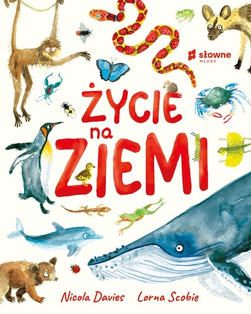 okładka Życie na Ziemi książka | Davies Nicola