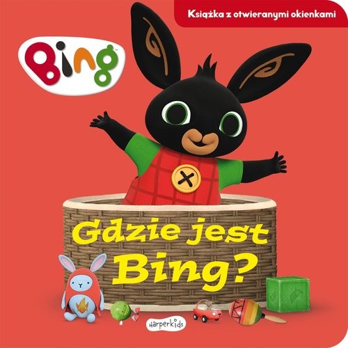 okładka Gdzie jest Bing? Bing Książka z otwieranymi okienkami książka