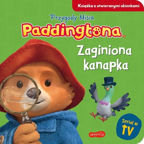 okładka Zaginiona kanapka Przygody Misia Paddingtona Książka z otwieranymi okienkami książka