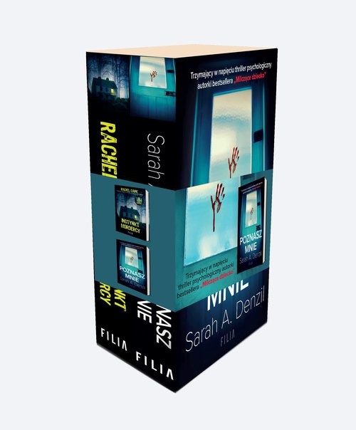 okładka Pakiet: Instynkt mordercy / Poznasz mnie książka | Rachel Caine, Denzil SarahA.