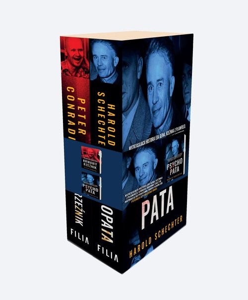 okładka Krwawy rzeźnik / Psychopata Pakiet książka | Peter Conradi, Harold Schechter