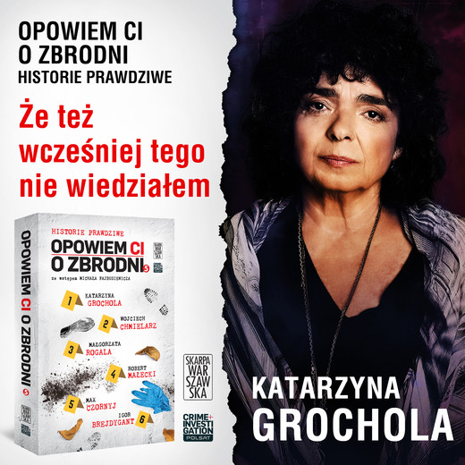 okładka Opowiem ci o zbrodni 5. Że też wcześniej tego nie wiedziałem audiobook | MP3 | Katarzyna Grochola
