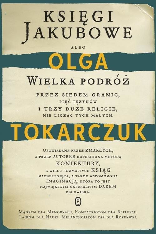 okładka Księgi Jakubowe  książka | Olga Tokarczuk