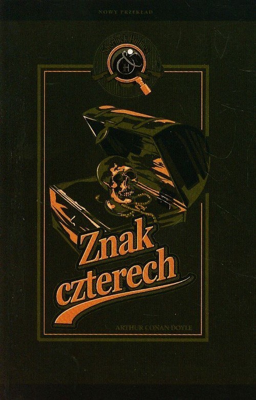 okładka Sherlock Holmes. Znak czterech książka | Arthur Conan Doyle