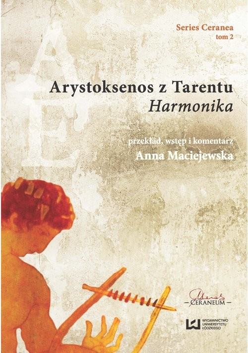 okładka Arystoksenos z Tarentu. Harmonika książka | Anna Maciejewska