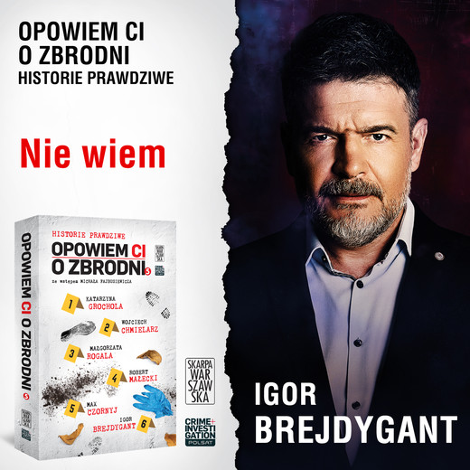 okładka Opowiem ci o zbrodni 5. Nie wiem ebook | epub, mobi | Igor Brejdygant