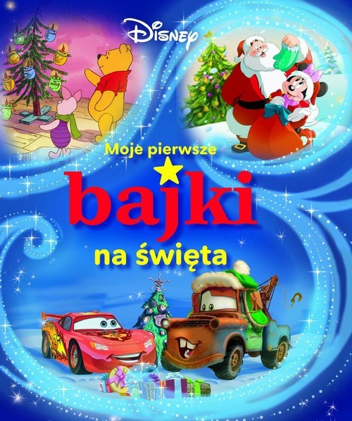 okładka Moje pierwsze bajki na święta Disney książka