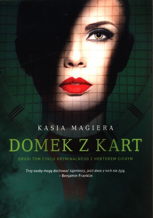 okładka Domek z kart książka | Magiera Kasia