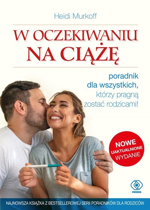 okładka W oczekiwaniu na ciążę książka | Heidi Murkoff