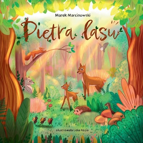 okładka Piętra lasu książka | Marcinowski Marek