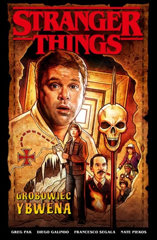 okładka Stranger Things Grobowiec Ybwena książka | Greg Pak