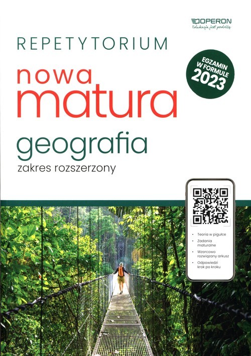 okładka Repetytorium Nowa Matura 2023 Geografia Zakres rozszerzony Liceum Technikum książka | Chabasiński Krzysztof, Agnieszka Maląg