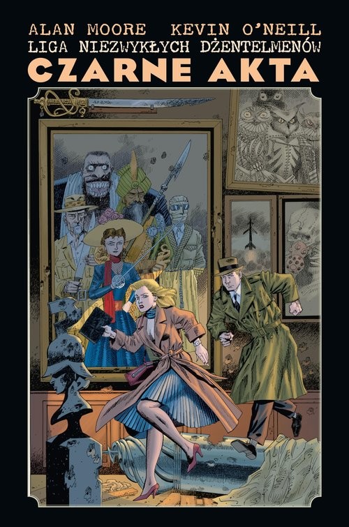 okładka Liga Niezwykłych Dżentelmenów Czarne Akta książka