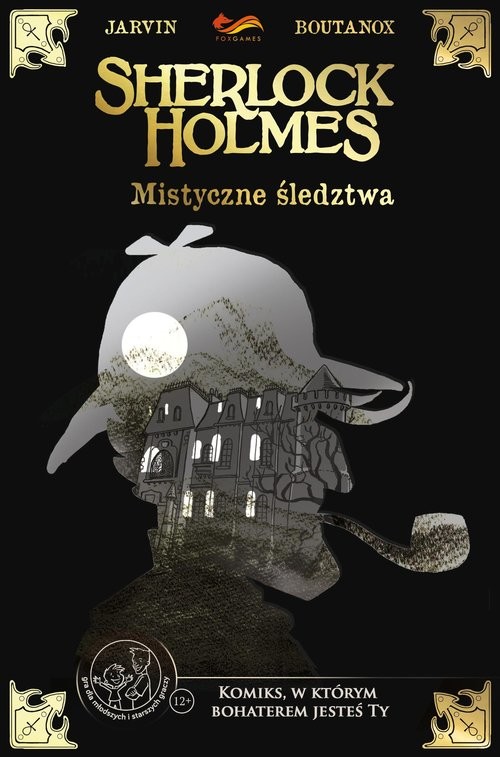 okładka Komiksy paragrafowe Sherlock Holmes Mistyczne śledztwa książka | Jarvin Boutanox