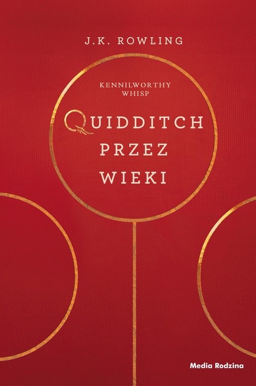 okładka Quidditch przez wieki książka | J.K. Rowling