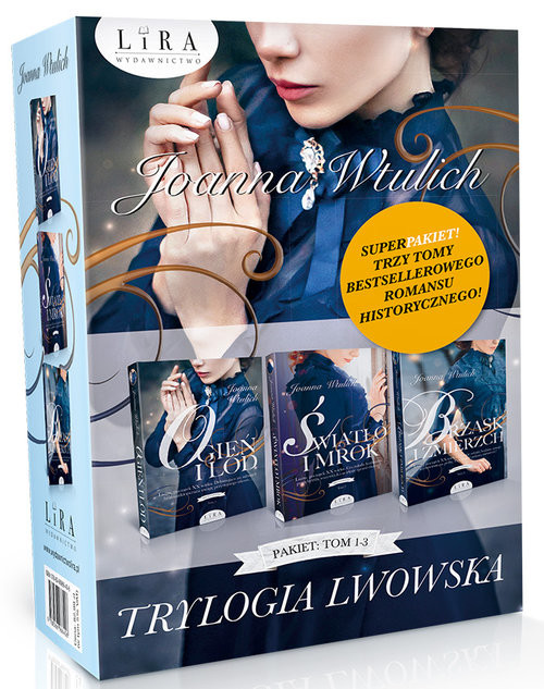 okładka Trylogia lwowska Tom 1-3 Pakiet książka | Joanna Wtulich