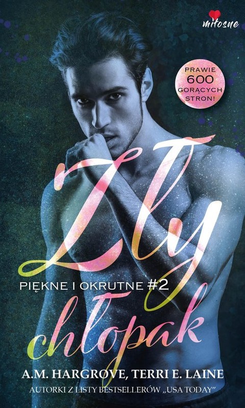 okładka Zły chłopak książka | Laine TerriE., A.M. Hardgrove