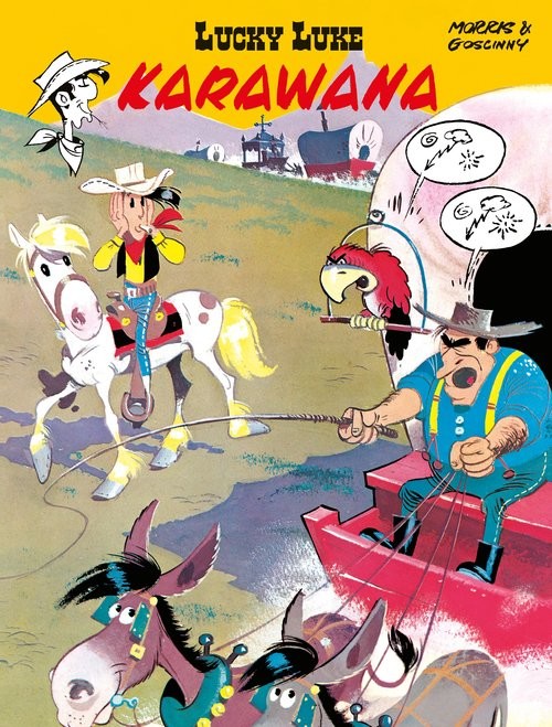 okładka Lucky Luke. Karawana. Tom 24 książka