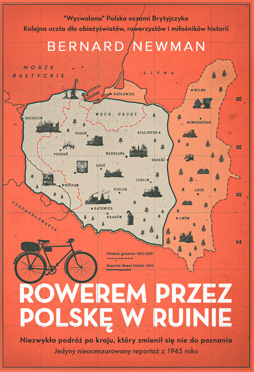 okładka Rowerem przez Polskę w ruinie ebook | epub, mobi | Bernard Newman