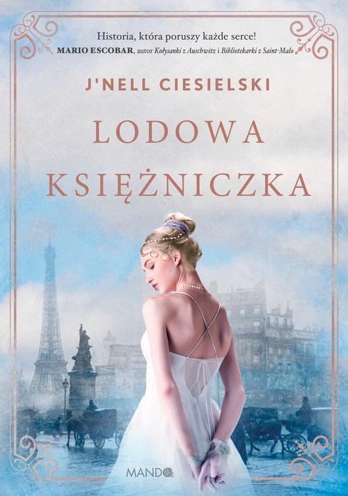 okładka Lodowa księżniczka książka | J'nell Ciesielski