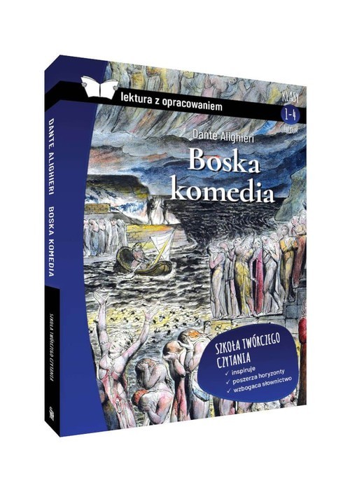 okładka Boska komedia lektura z opracowaniem książka | Dante Alighieri