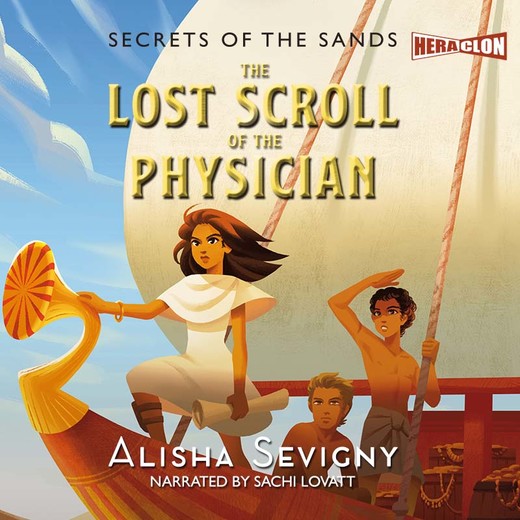 okładka Secrets of the Sands, Book #3: The Oracle of Avaris audiobook | MP3 | Alisha Sevigny