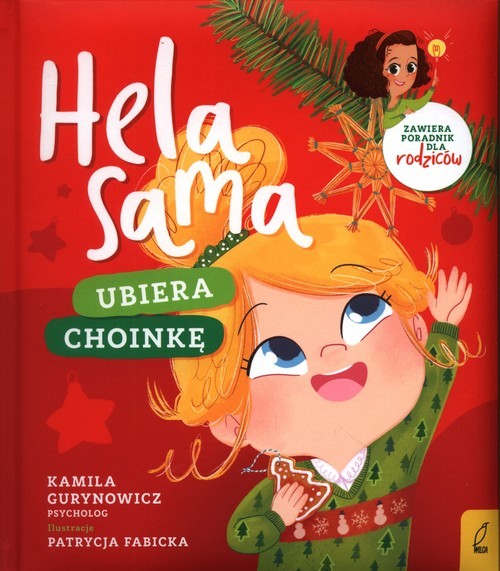 okładka Hela sama Ubiera choinkę książka | Kamila Gurynowicz