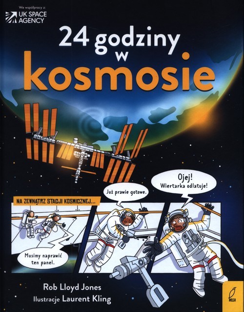 okładka 24 godziny w kosmosie książka | Lan Cook