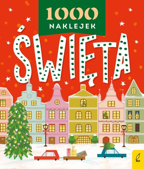 okładka 1000 naklejek Święta książka