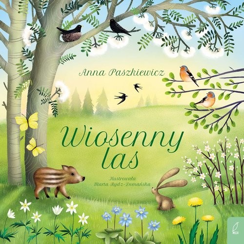 okładka Wiosenny las książka | Anna Paszkiewicz