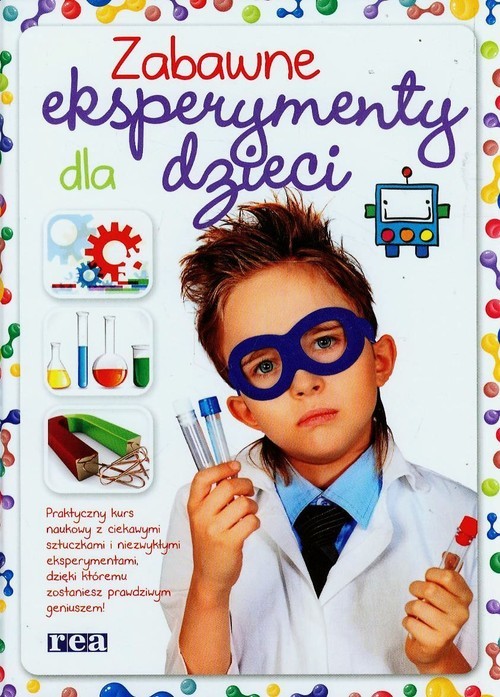 okładka Zabawne eksperymenty dla dzieci książka
