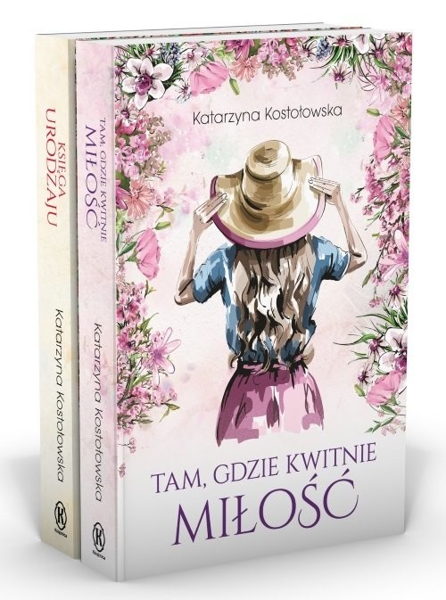 okładka Pakiet ROD Morele: Księga urodzaju / Tam, gdzie kwitnie miłość książka | Katarzyna Kostołowska
