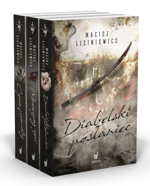 okładka Pakiet DZIKIE POLA: Czas pomsty / Mroczny zew / Diabelski posłaniec książka | Maciej Liziniewicz