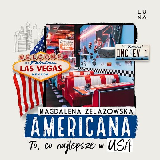 okładka Americana. To, co najlepsze w USA audiobook | MP3 | Magdalena Żelazowska