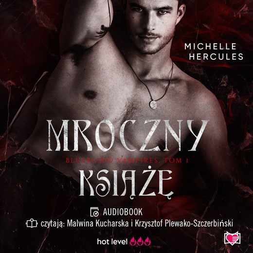 okładka Mroczny książę. Blueblood Vampires. Tom 1 audiobook | MP3 | Michelle Hercules