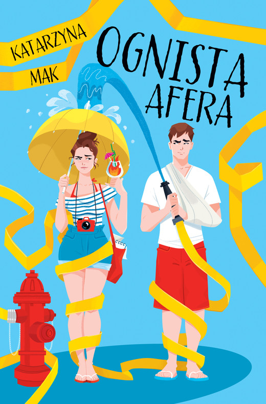 okładka Ognista afera ebook | epub, mobi | Katarzyna Mak