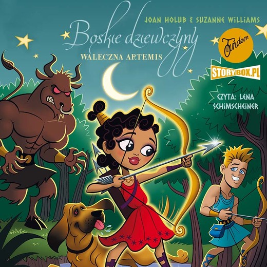 okładka Boskie dziewczyny. Tom 4. Waleczna Artemis audiobook | MP3 | Joan Holub, Suzanne Williams