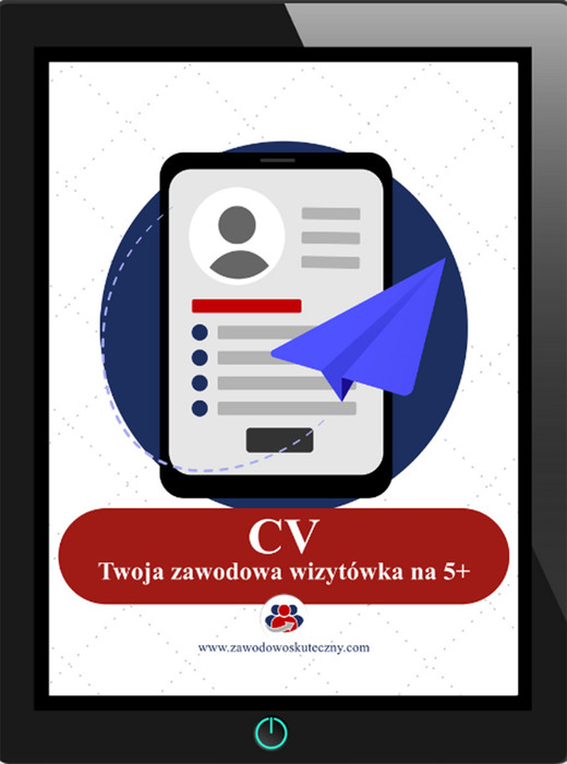 okładka CV Twoja zawodowa wizytówka na 5+ ebook | pdf | Hanna Mańczak-Jankiewicz