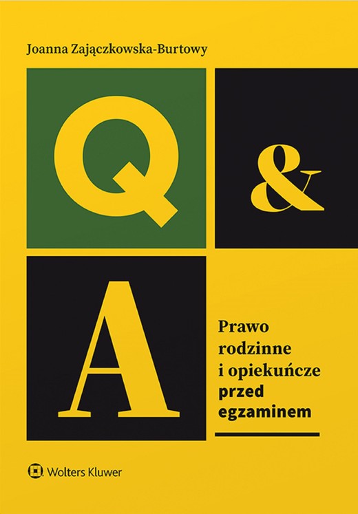 okładka Prawo rodzinne i opiekuńcze. Przed egzaminem (pdf) ebook | pdf | Joanna Zajączkowska-Burtowy