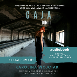 okładka Gaja audiobook | MP3 | Karolina Wójciak