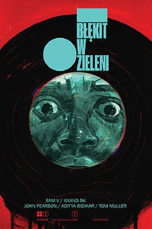 okładka Błękit w Zieleni książka | Ram V