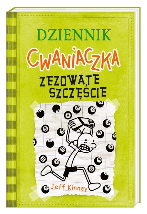okładka Dziennik cwaniaczka Zezowate szczęście książka | Jeff Kinney