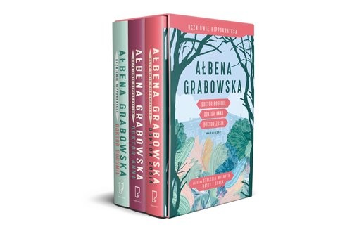 okładka Uczniowie Hippokratesa Doktor Bogumił / Doktor Anna / Doktor Zosia Pakiet książka | Ałbena Grabowska