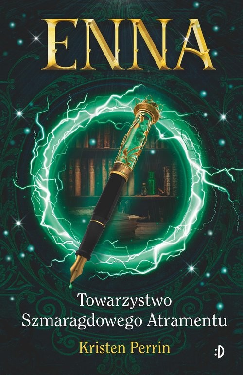 okładka Enna i Towarzystwo Szmaragdowego Atramentu Enna Tom 1 książka | Kristin Perrin