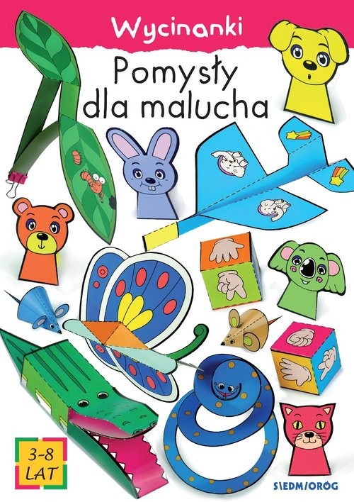 okładka Wycinanki Pomysły dla malucha książka | Tamara Michałowska