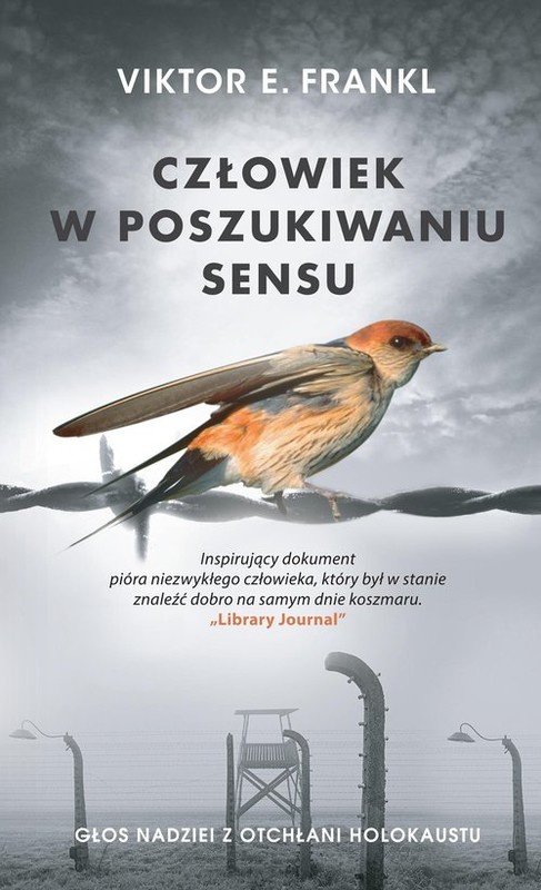 okładka Człowiek w poszukiwaniu sensu Głos nadziei z otchłani Holokaustu książka | Frankl ViktorE.
