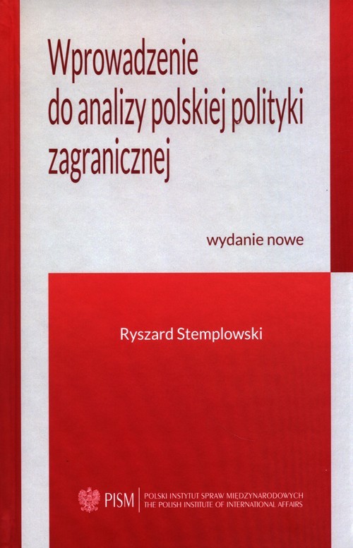 okładka Wprowadzenie do analizy polskiej polityki zagranicznej książka | Stemplowski Ryszard